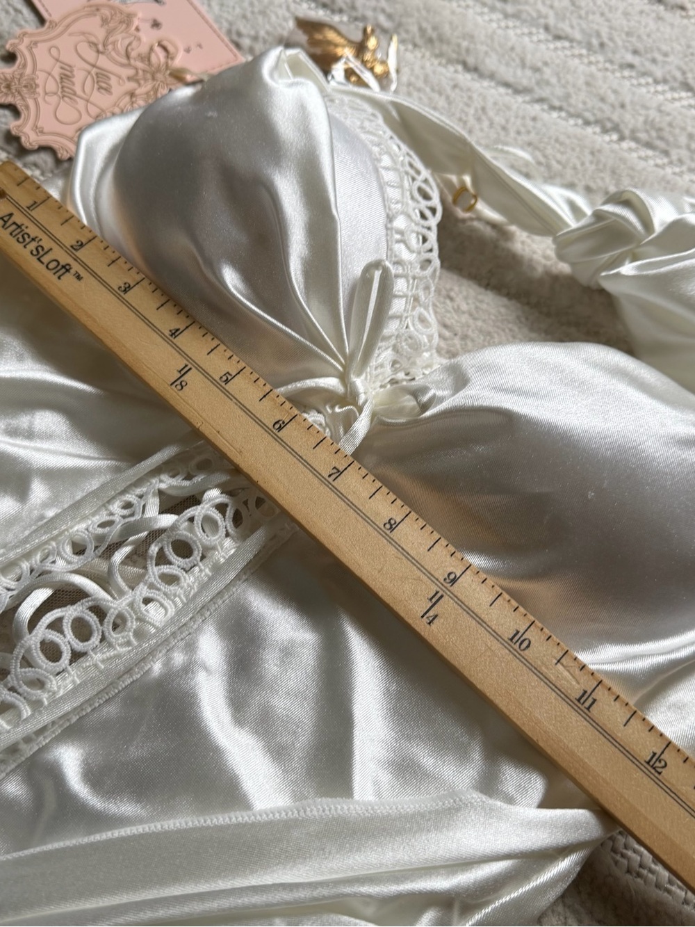 LaceMade St. Phoenix Corset Dress size Small Bride Wedding Fairy Regency Party - Picture 11 of 16